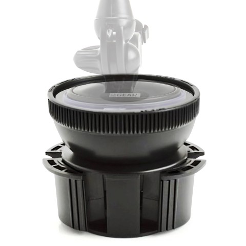 USA Gear Universal Adjustable Vehicle Cup Holder Adapter w/Suction Mount  Surface