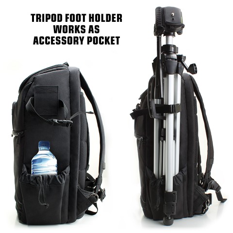 Professional Gear Backpack for Cameras & Laptops